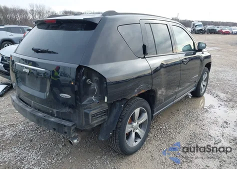 2016 Jeep Compass High Altitude Edition из США, поврежденный, VIN 1C4NJCEAXGD802810